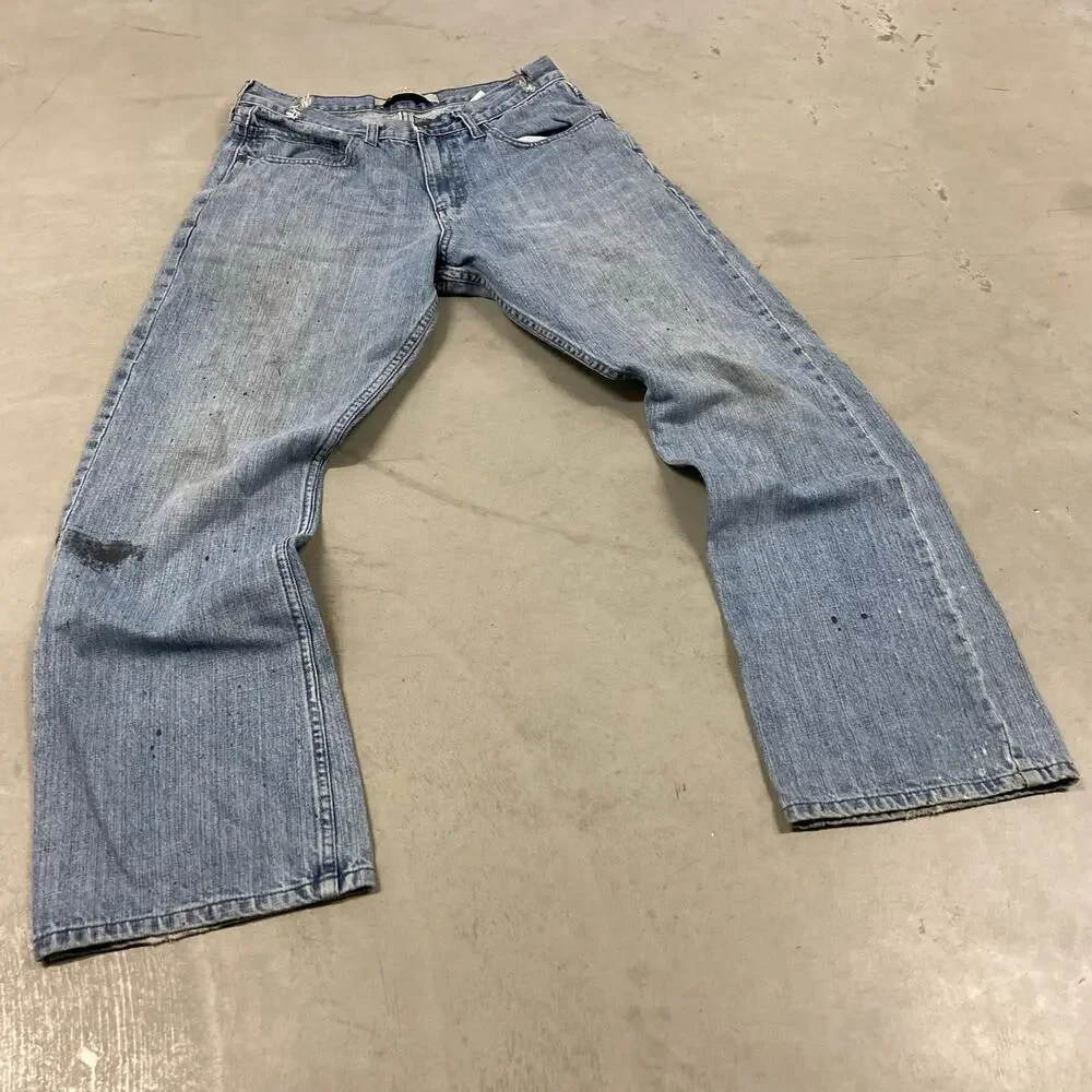 Thrashed wrangler western bootcut jeans 30x30